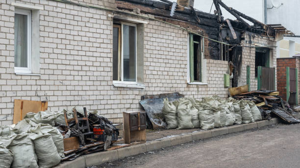 Professional Smoke Damage Removal technician working in Fairfax Station, VA